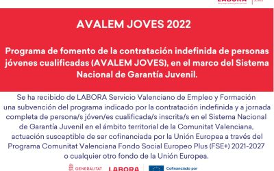 Programa de fomento de la contratación indefinida de personas jóvenes cualificadas